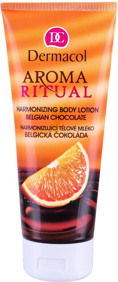 Dermacol - Aroma Ritual Harmonizing Body Lotion (Belgian chocolate with orange) Balancing Lotion - 200ml