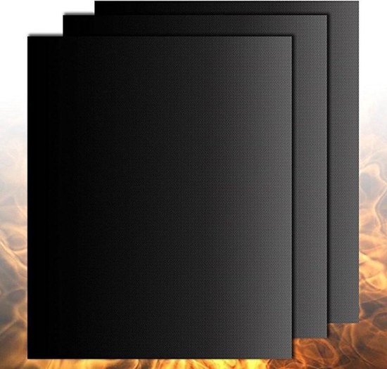 Quality&kitchen 3stuk Grill Mat grill mat grill mat voor bbq BBQ