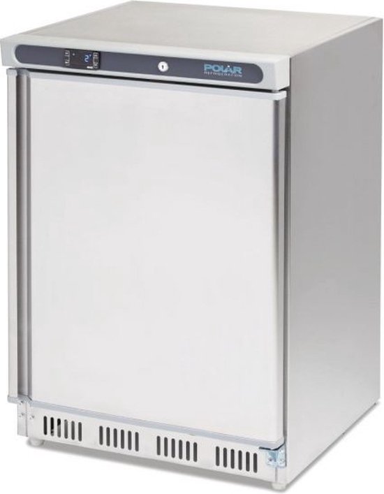 Koelkast: Polar tafelmodel vriezer RVS 140ltr, van het merk Polar Refrigeration