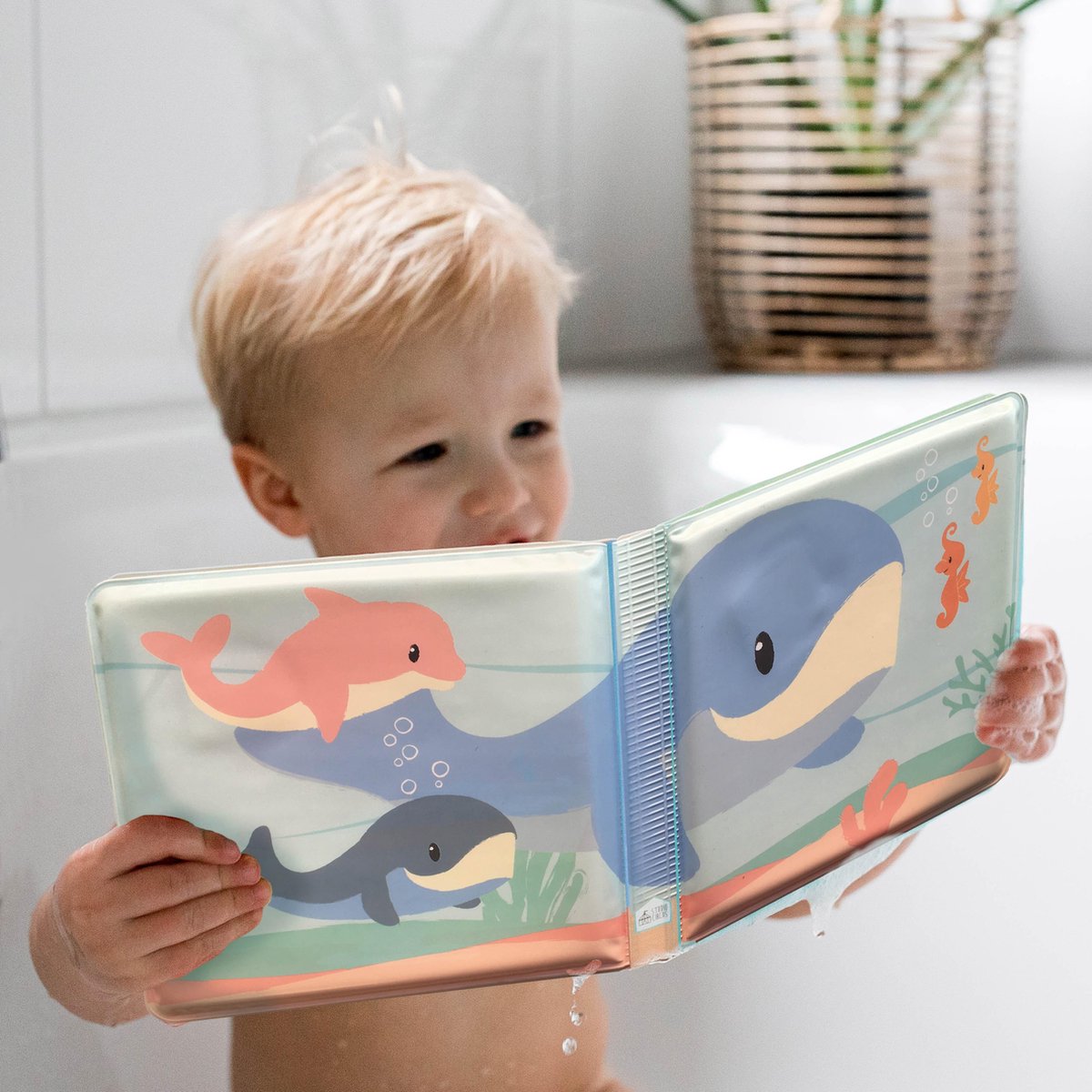 Studio Circus badboekje zee vriendjes - badspeelgoed oceaandieren zeedieren - ecucatief speelgoed — cadeau in Spellen & Speelgoed - foto 5