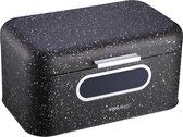 Kinghoff 1078 - Boîte à pain - noir - 30 x 19,5 x 15,8 cm