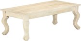 Salontafel  Massief hout-  koffietafel (Incl LW 3D Klok) coffee table woonkamertafel