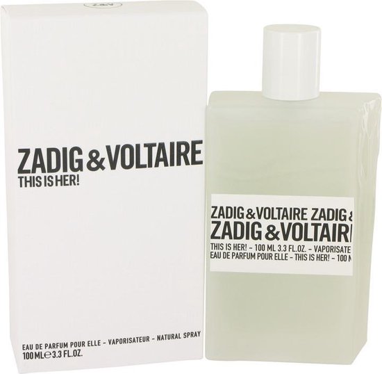 Zadig & Voltaire This Is Her 100 ml Eau de Parfum Damesparfum