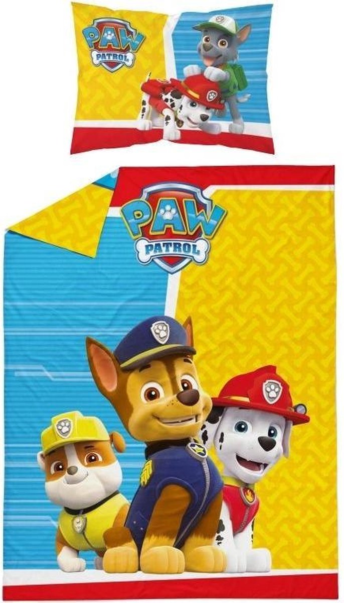 Paw Patrol - Baby - Ledikant dekbedovertrek - 100x135cm