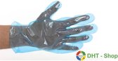 CMT PE Handschoen blauw geruwd in zak - Blauw / One size / One size