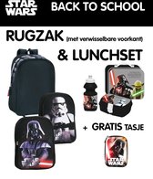 Disney Star Wars Rugzak met verwisselbare voorkant + lunchset + gratis tasje voor camera