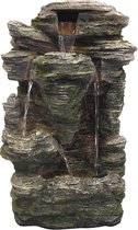 Waterornament Krka - Polystone - 60cm - Incl. pomp en LED