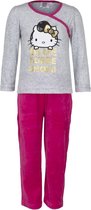 Hello Kitty Elvis pyjama grijs/roze Blue Suede Shoes maat 128