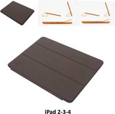 Apple iPad 2-3-4 Bruin Smart Case - Book Case Tablethoes