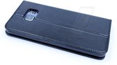 Zwart hoesje voor Samsung Galaxy S6 Edge Plus - Book Case - Pasjeshouder - Magneetsluiting (G928T)