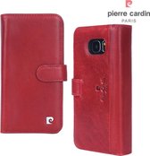 Samsung Galaxy S7 Edge hoesje - Pierre Cardin - Rood - Leer