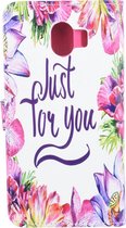 Print hoesje voor Samsung Galaxy A8(2018) - Book Case - Pasjeshouder - Magneetsluiting (J400F)