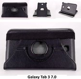 Samsung Galaxy Tab 3 7.0 Draaibare tablethoes Zwart voor bescherming van tablet (T210)