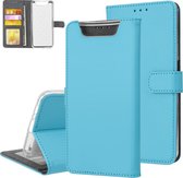 Blauw hoesje Samsung Galaxy A80 - Book Case - Pasjeshouder - Magneetsluiting (A805F)