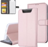 Rose Gold hoesje Samsung Galaxy A80 - Book Case - Pasjeshouder - Magneetsluiting (A805F)
