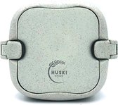 Huski Home - Duurzame lunchbox - Gemaakt van Rijstvliezen - Blauw - Plasticvrij - 100% natuurlijk