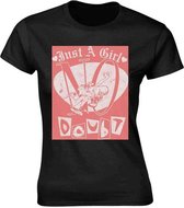 No Doubt Dames Tshirt -L- Jump Girl Zwart