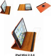 Apple iPad Mini 2-3 Oranje Smart Case - Book Case Tablethoes
