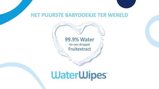 Lingettes Bébé Peaux Sensibles WATERWIPES : le sachet de 4 paquets de 60  lingettes à Prix Carrefour