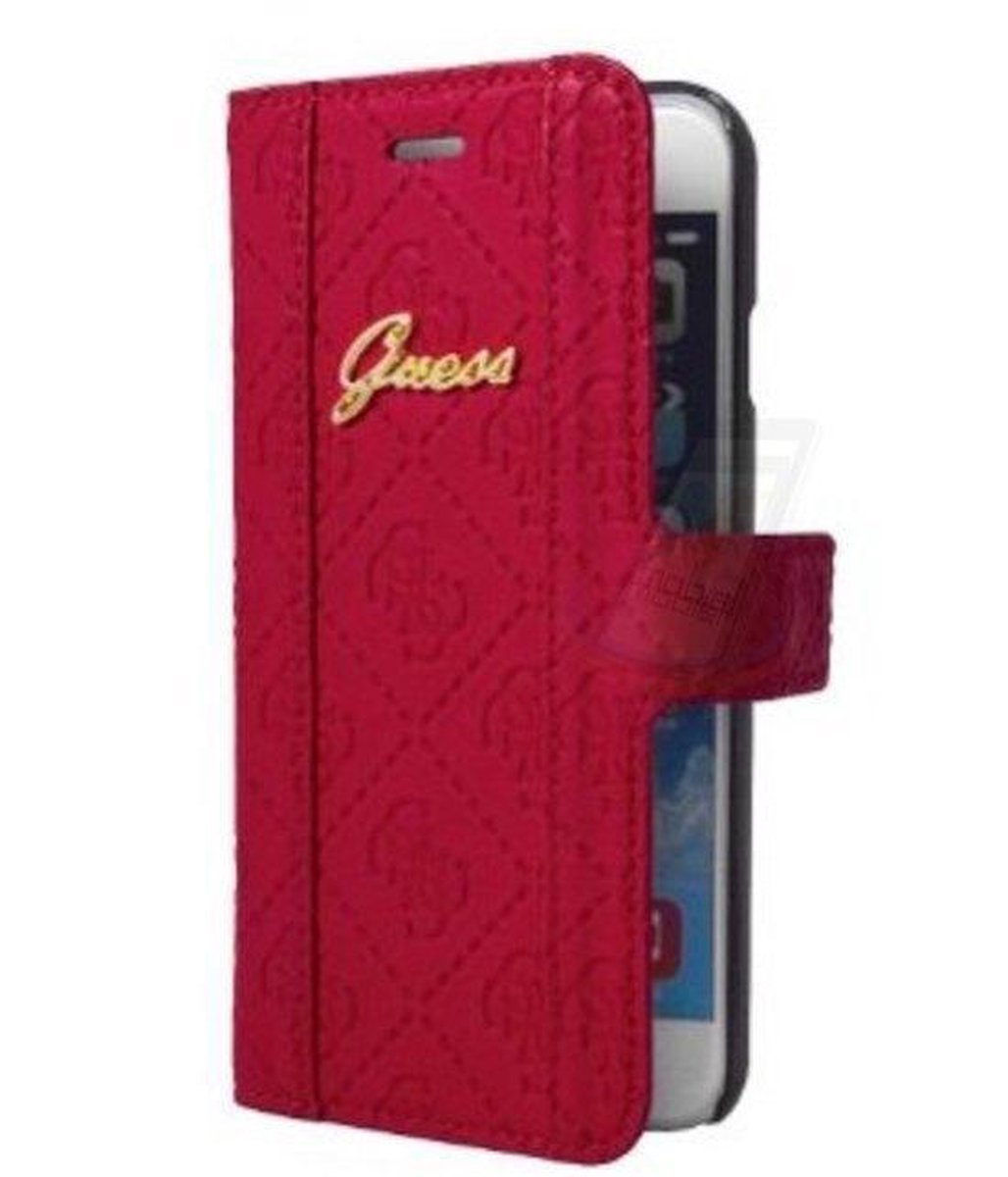 Guess iPhone 6 Plus Scarlett Folio Case - Lipstick