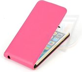 Roze hoesje iPhone 6-6S -Book Case- Pasjeshouder - Magneetsluiting