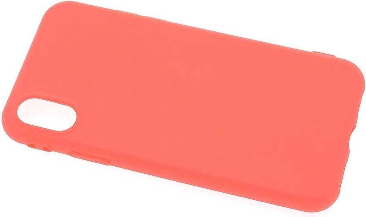 Backcover hoesje voor Apple iPhone X- Apple iPhone Xs - Rood- 8719273252222