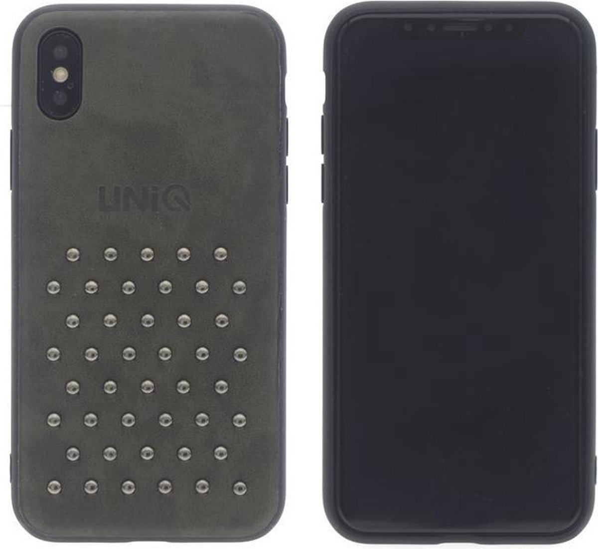 UNIQ Accessory iPhone X-Xs Hard Case Backcover - Groen/Bruin