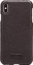 Zwart hoesje van Pierre Cardin - Backcover - Stijlvol - Leer - voor iPhone Xs Max - Luxe cover