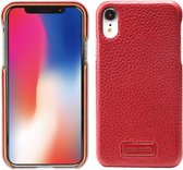 Rood hoesje van Pierre Cardin - Backcover - Stijlvol - Leer - voor iPhone XR - Luxe cover