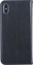Zwart hoesje iPhone Xs Max Book Case - Pasjeshouder - Magneetsluiting