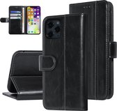 UNIQ Accessory DonkerGroen hoesje iPhone Xs Max - Book Case - Zachte huid