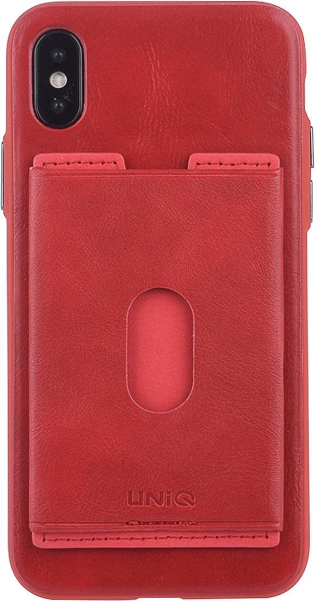 Backcover hoesje voor Apple iPhone X- Apple iPhone Xs - Rood- 8719273283837