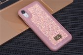 UNIQ Accessory iPhone XR Hard Case Backcover glitter - Roze