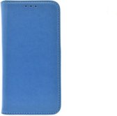 Blauw hoesje Samsung Galaxy J3 (2016) Book Case - Pasjeshouder - Magneetsluiting (J310F)