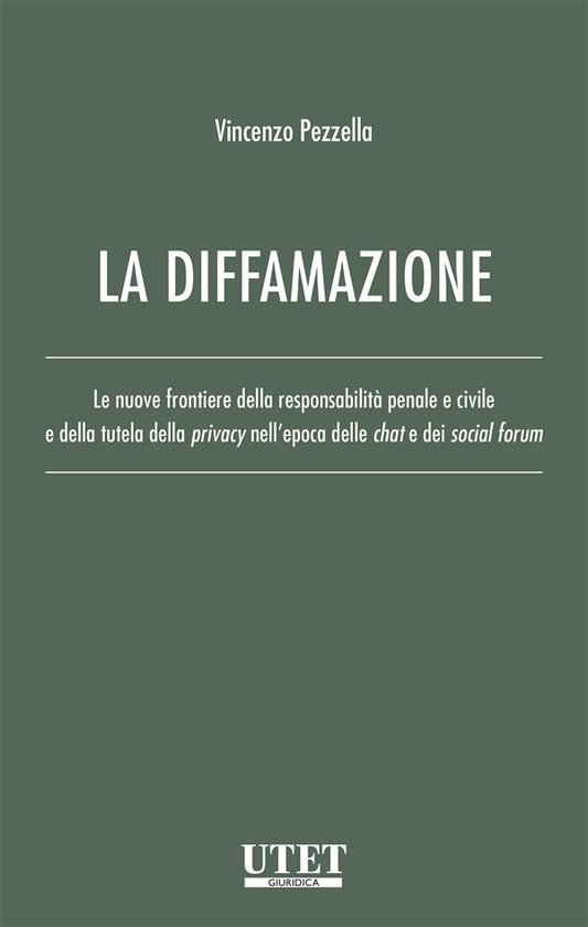 La diffamazione - cover