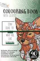 Kleurboek voor Volwassenen met 40 prachtige  - Keurplaten - Designs - Quotes