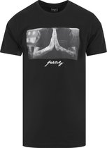 Mannen - Heren - Modern - Goede Kwaliteit - Casual - Streetwear - Urban - Hands - Shirt - Pray Woven Hands zwart