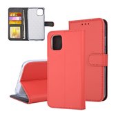 Rood hoesje iPhone 11 Pro Max - Book Case - Pasjeshouder - Magneetsluiting