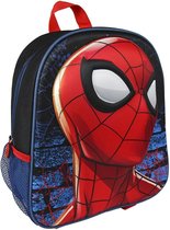 Marvel 3d Rugzak Spider-man 8 Liter Jongens Rood/blauw