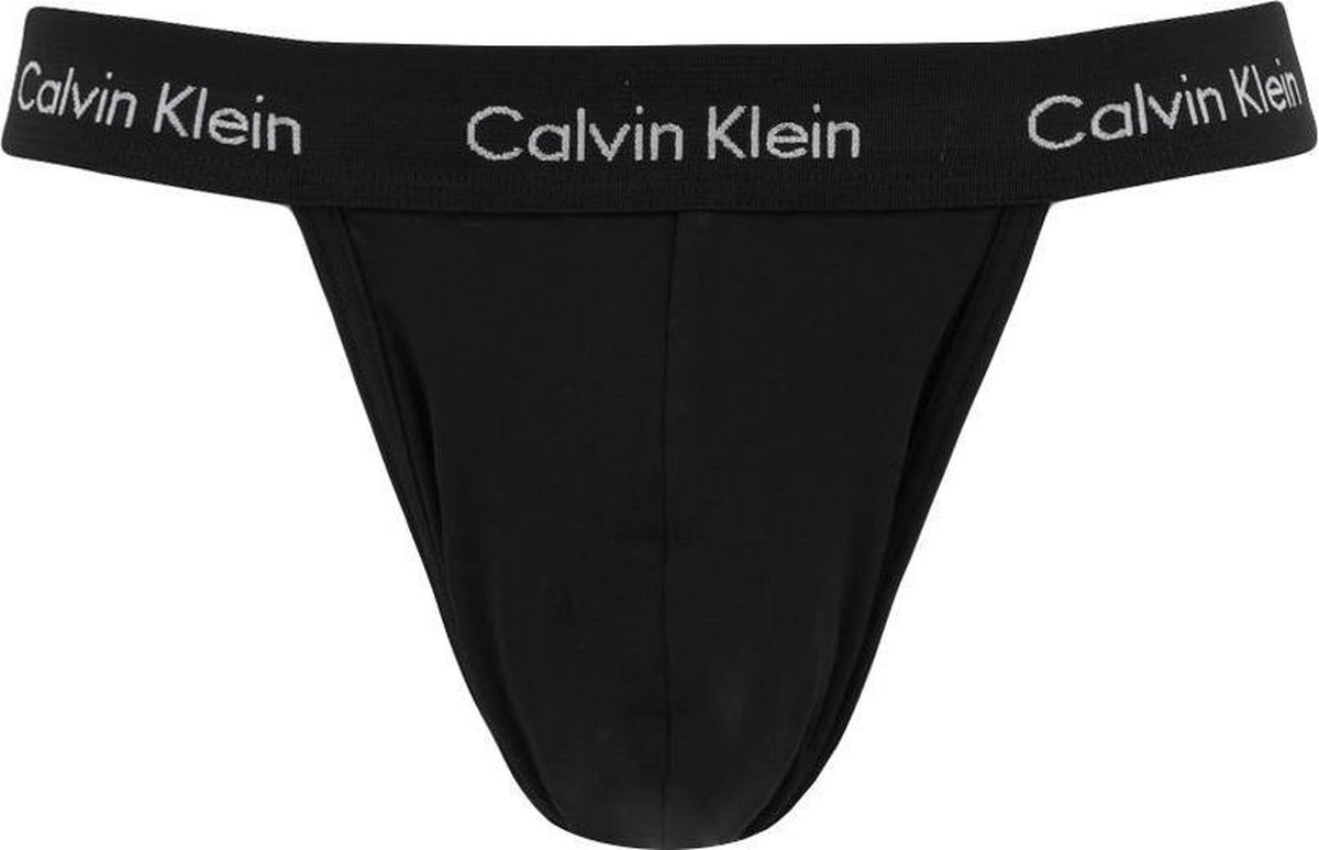 Onderwijs mosterd angst Calvin Klein 2-pack Herenstrings - Zwart - Maat M | bol.com