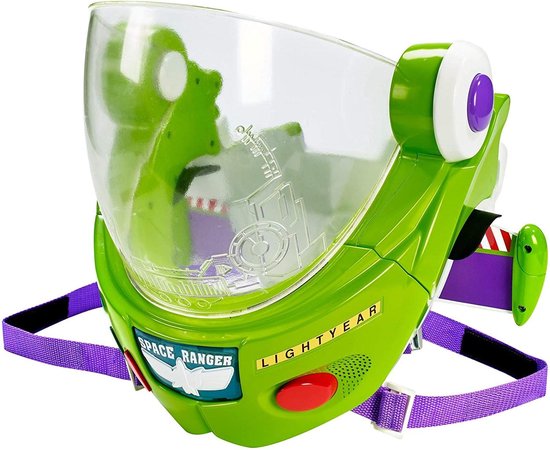 Mattel GFM39 - Casque Disney Pixar Toy Story 4 Buzz Lightyear Space Ranger,  équipement... | bol