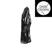 Dark Crystal Fisting Dildo 32 x 9 cm - zwart