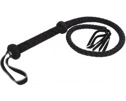 Rimba - Korte suède Bullwhip - Zwart