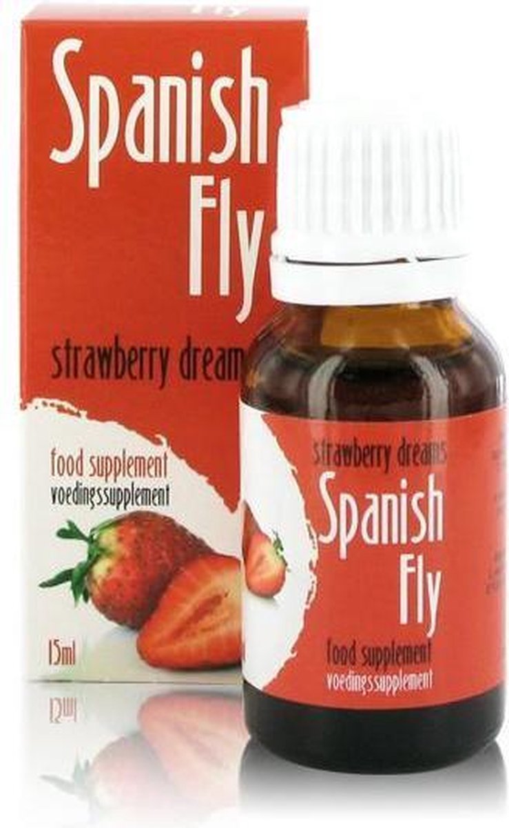 Spanish Drops Strawberry Dreams Lustopwekkende Druppels - O-products
