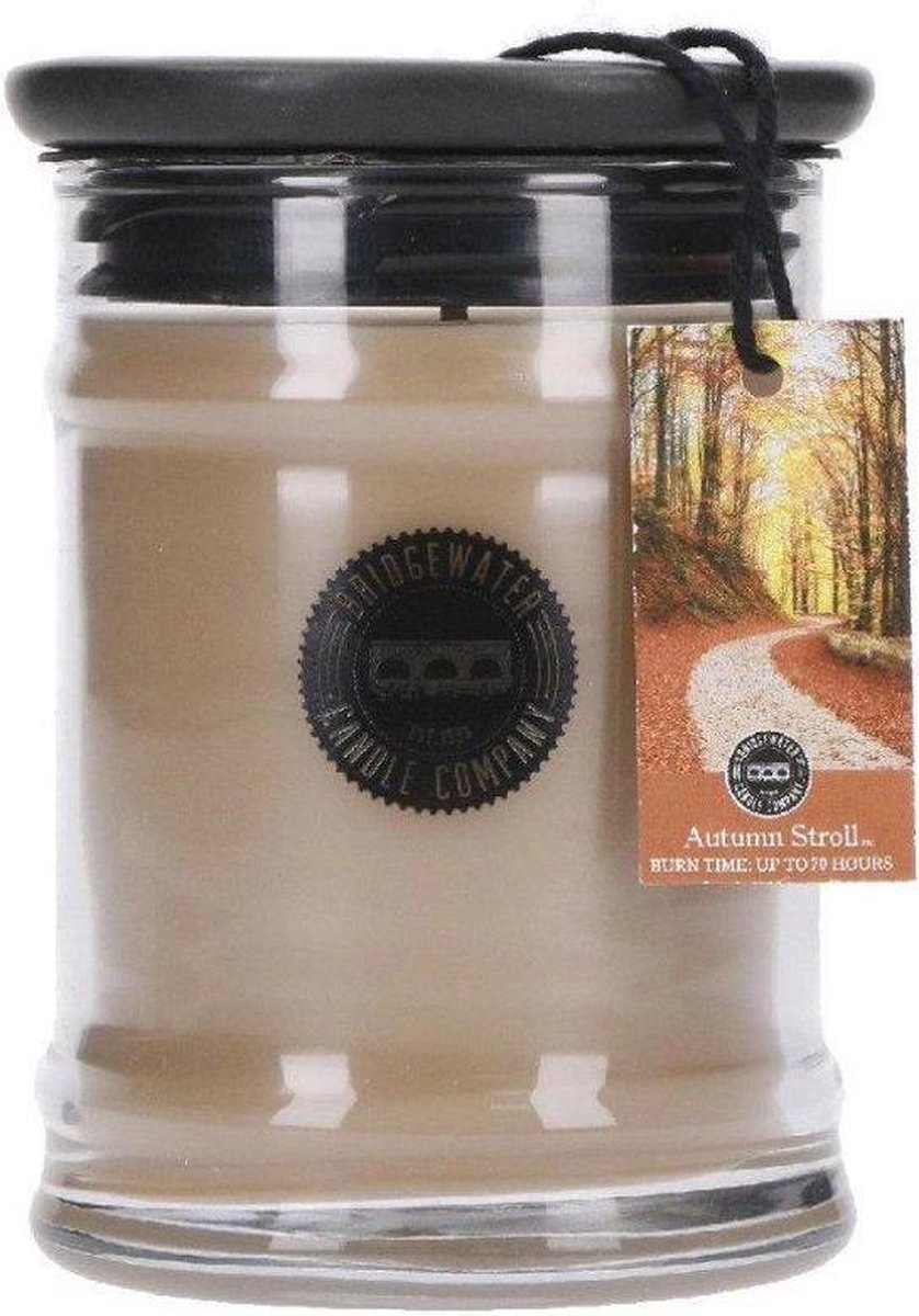 Bridgewater Geurkaars Autumn Stroll small jar bol