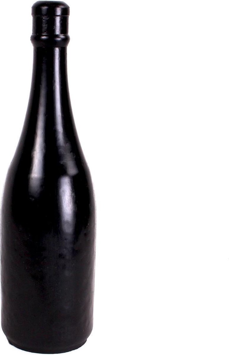 All Black Buttplug Champagnefles - groot