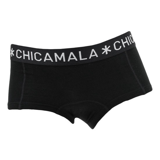 Chicamala - Meisjes Boxershorts Zwart/Zwart - 110/116