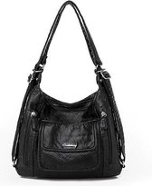 N3 Collections Leren luxe handtassen Multifunctionele schoudertassen voor dames Reisrugzak