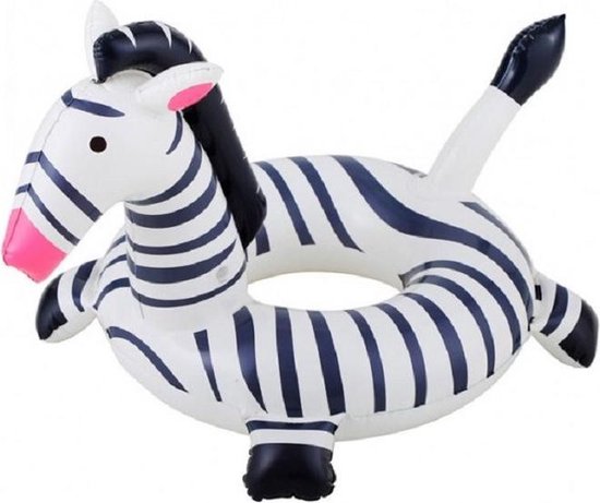 Kalmte Kan weerstaan orgaan Opblaasbare zebra zwemband 61 cm - Zwembenodigdheden - Zwemringen - Dieren  thema -... | bol.com