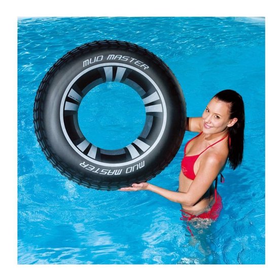 Opblaasbare autoband zwemband/zwemring 91 cm - Zwemringen - Autobanden  zwembanden... | bol.com